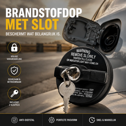 Afsluitbare Brandstofdop met Slot