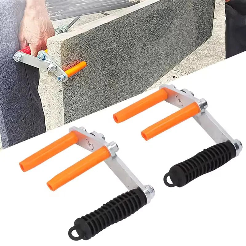 Ergonomische plaatdragers set van 2