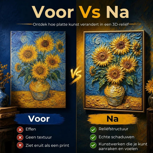 3D reliëf kunstpennenset met microschuimstructuur