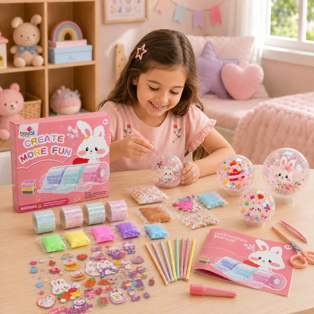 DIY Bubble Squishies knutselset 41 delig