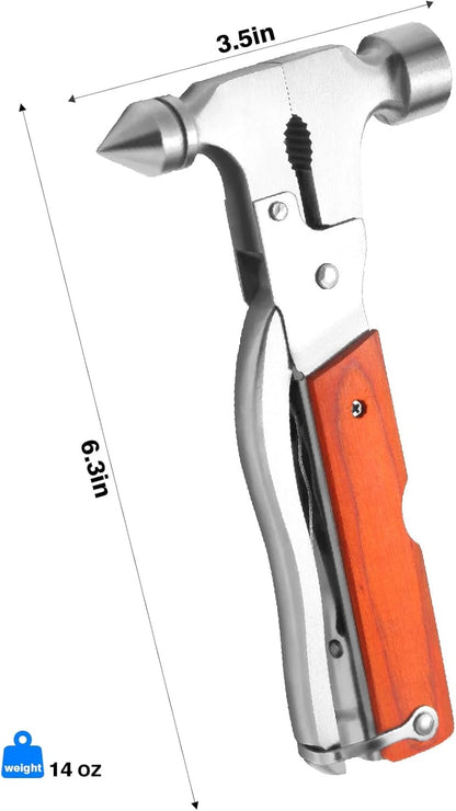 16-in-1 draagbare klauwhamer multitool