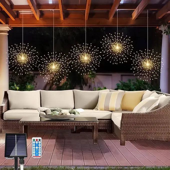 Solar Vuurwerk Lichtbollen – Sfeervolle Tuinverlichting
