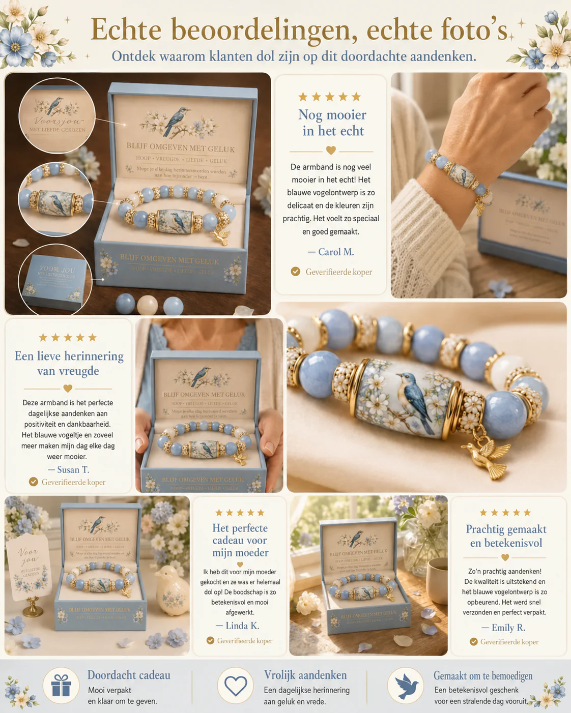 Stijlvolle Hoop & Genade armband