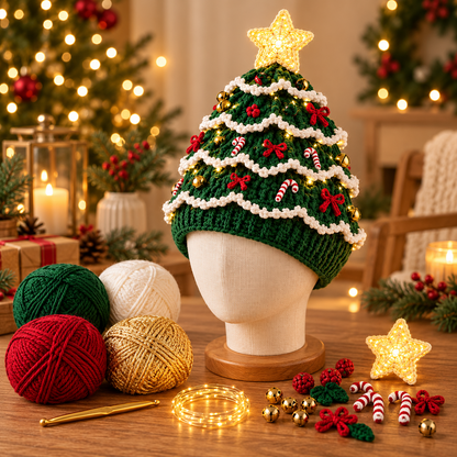 DIY haakset voor kerstboommuts