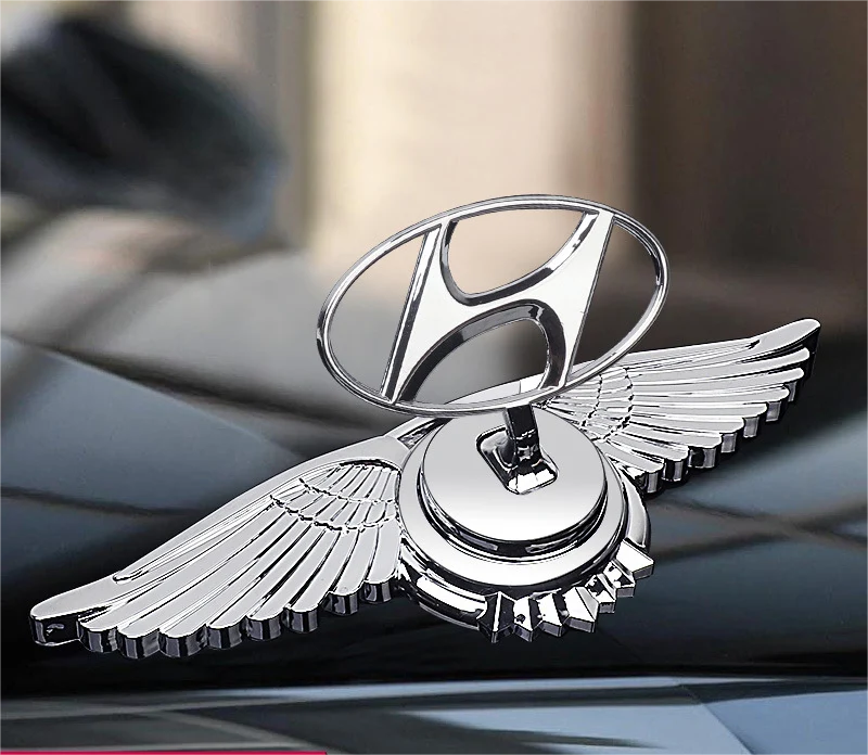 Motorkapembleem met autologo