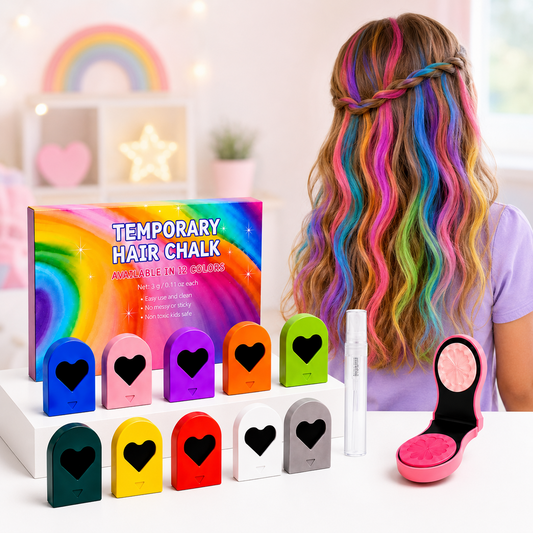 ColorPop uitwasbaar haarkrijt set van 12 kleuren