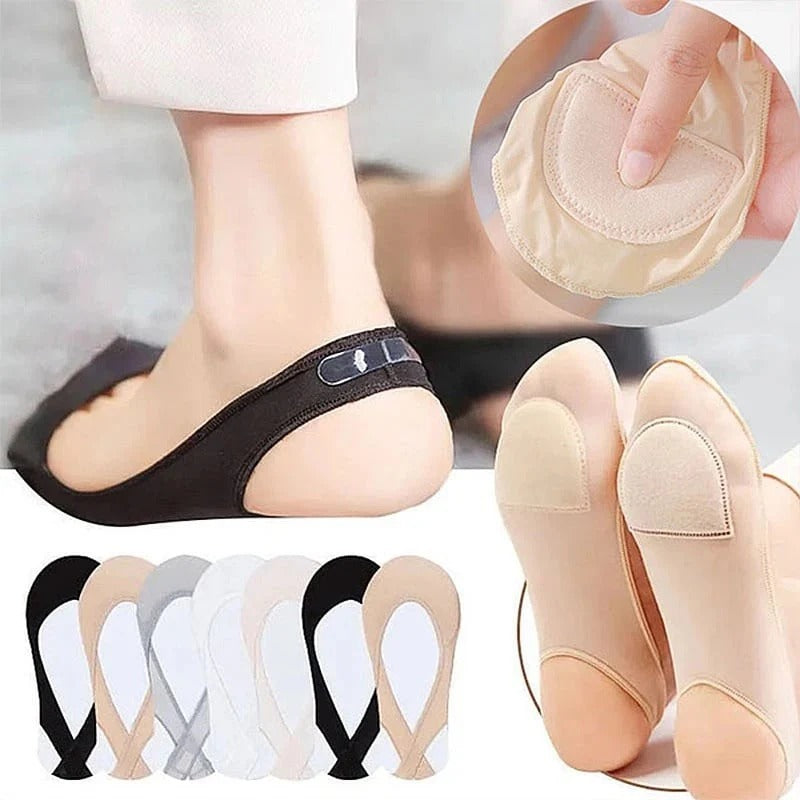 Antislip onzichtbare siliconensokken