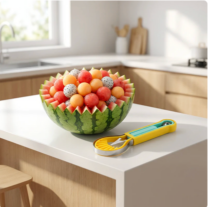 FruitMaster Multifunctionele Fruitsnijder 4 in 1