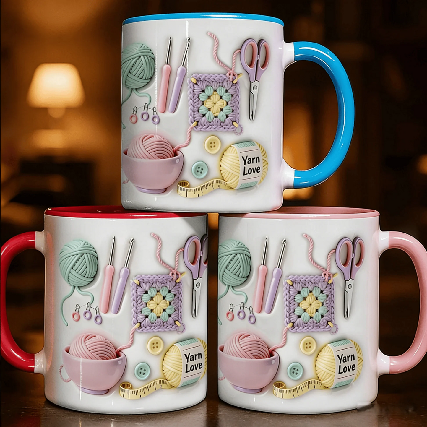 Yarn Love-mok — cadeau voor handwerkers en creatievelingen