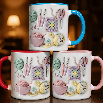 Yarn Love-mok — cadeau voor handwerkers en creatievelingen