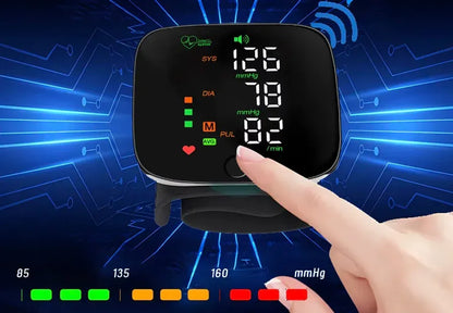 Compacte Bloeddrukmeter voor de Pols — Meet Overal, Altijd