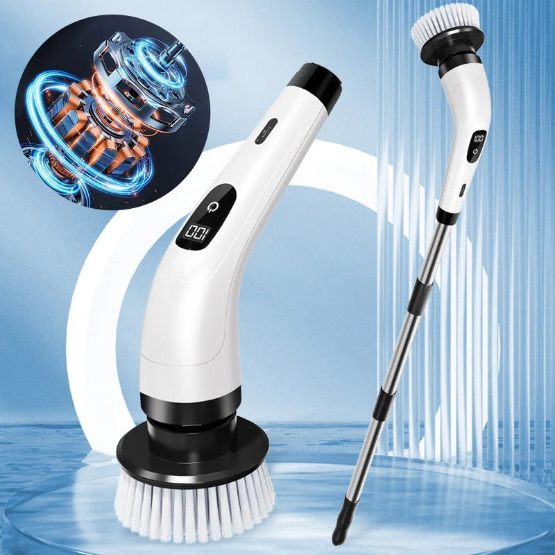 9-in-1 elektrische schoonmaakborstel