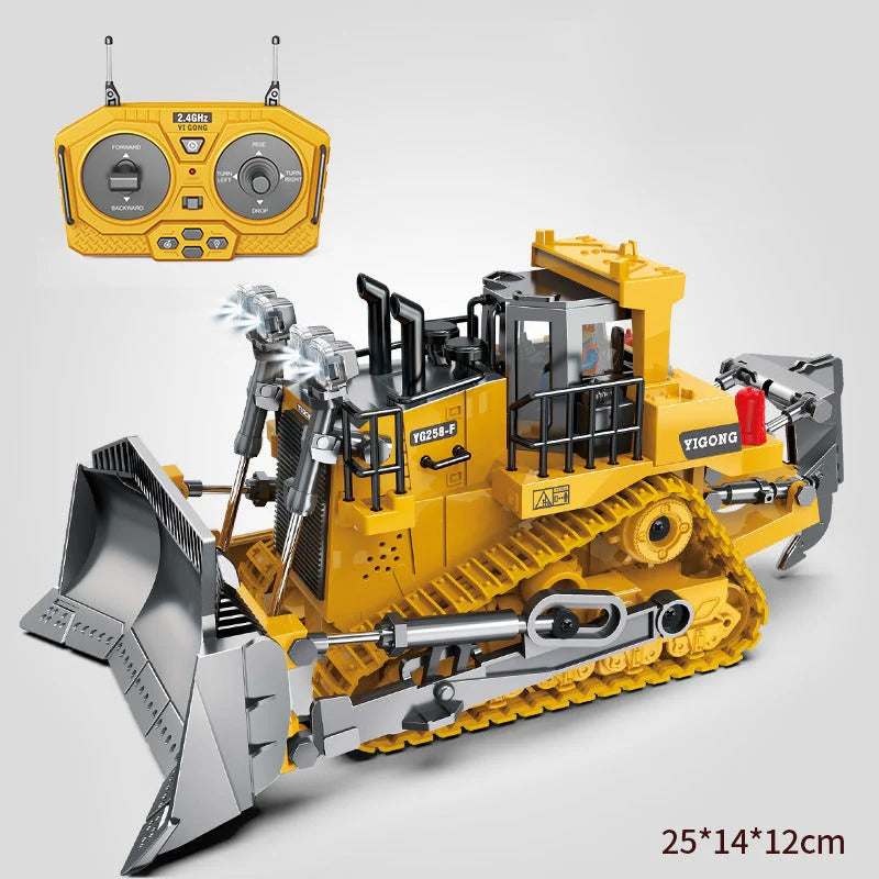 Speelgoed graafmachine met afstandsbediening
