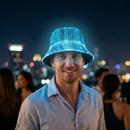 Lichtgevende Glasvezel Bucket Hat