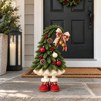 Kerstboomdecoratie met Speelse Elfjes