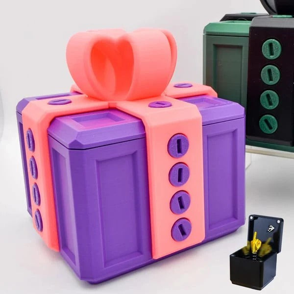 Grapjes Geschenkdoos – Verrassing met Verborgen Middelvinger