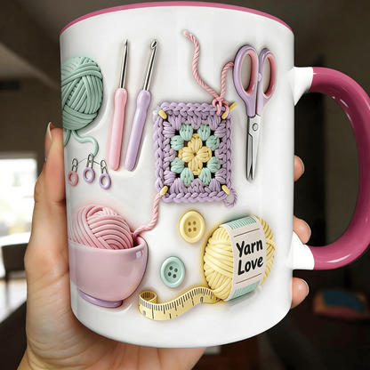 Yarn Love-mok — cadeau voor handwerkers en creatievelingen