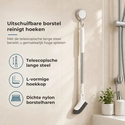 Uitschuifbare kierenborstel