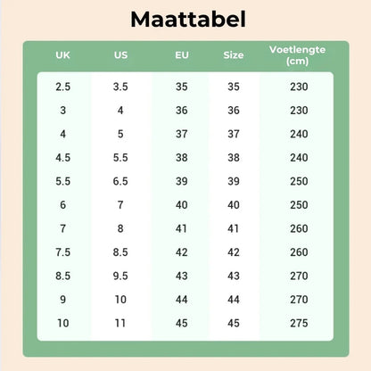 Lengteverhogende inlegzolen met luchtkussen 1 paar