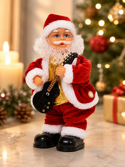 Dansende kerstman met muziek