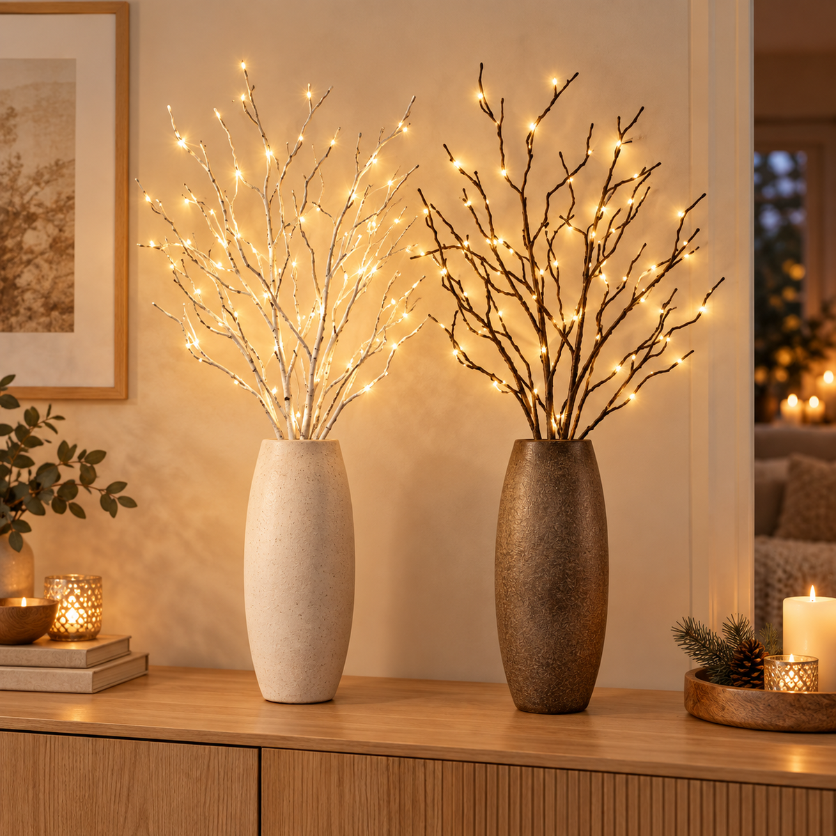 LumiBranch LED decoratietakken op batterijen