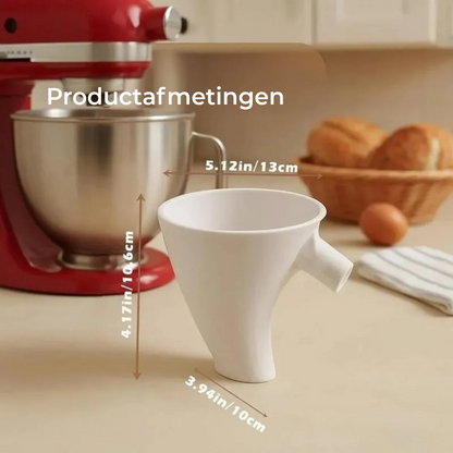 Handige Mixertrechter Vullen Zonder Knoeien