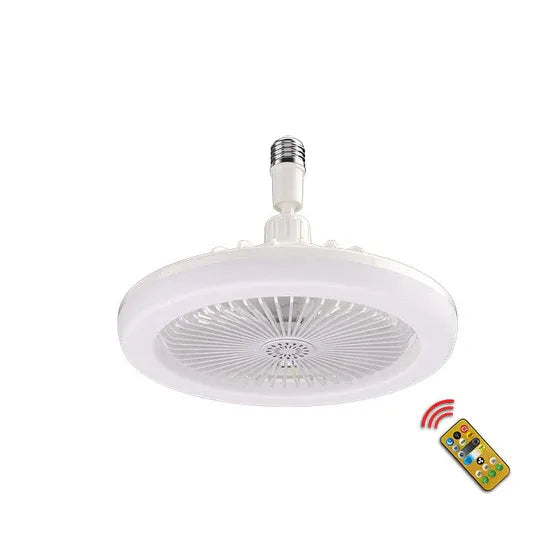 2 in 1 plafondventilator met LED lamp en afstandsbediening