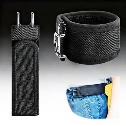 Elastische riem zonder gesp voor mannen en vrouwen（1 Paar）