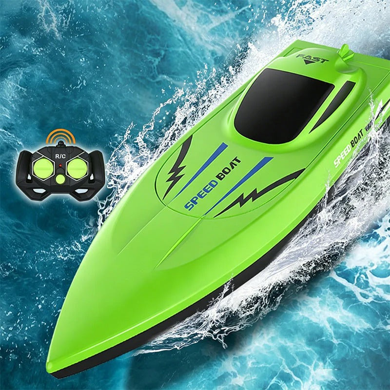 2,4 GHz supersnelle RC-raceboot met dubbele motoren
