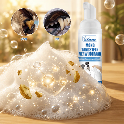 Tandsteen verwijderingsspray voor honden & katten
