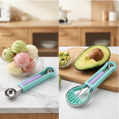 FruitMaster Multifunctionele Fruitsnijder 4 in 1