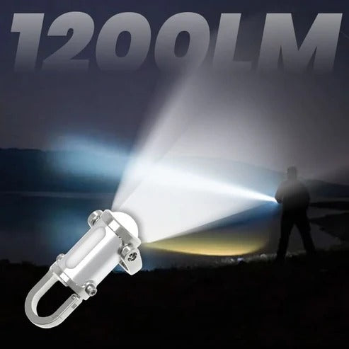 Super Heldere Mini Sleutelhanger Zaklamp Waterdicht