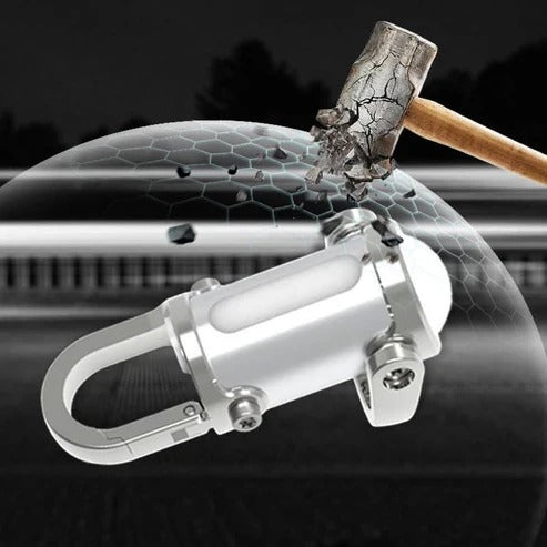 Super Heldere Mini Sleutelhanger Zaklamp Waterdicht