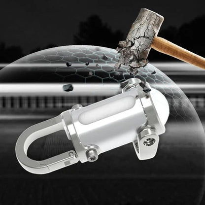 Super Heldere Mini Sleutelhanger Zaklamp Waterdicht