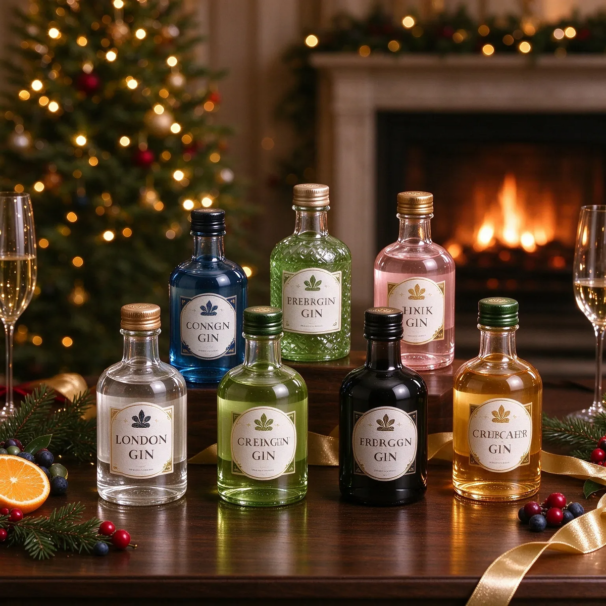 Gin adventskalender 2026 met 24 miniaturen