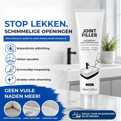 Waterdichte voegvuller in knijptube