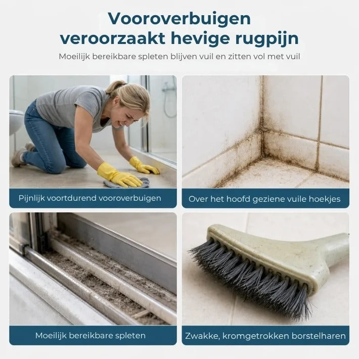 Uitschuifbare kierenborstel