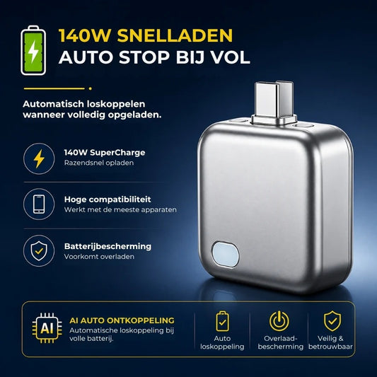 Laadblok met Automatische Uitschakeling en Overlaadbeveiliging