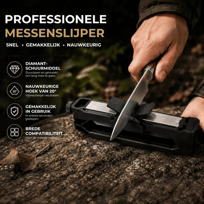 Diamant messenslijper met vaste slijphoek 20 graden