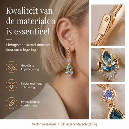 Hemelsblauwe Hangoorbellen
