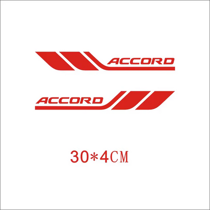 Auto Sierstickers (4 stuks)
