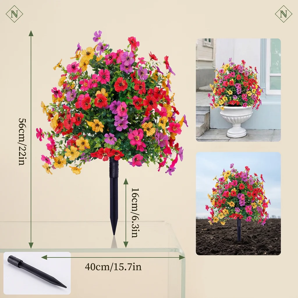 FloraLux weerbestendige kunstbloemen voor entree en terras