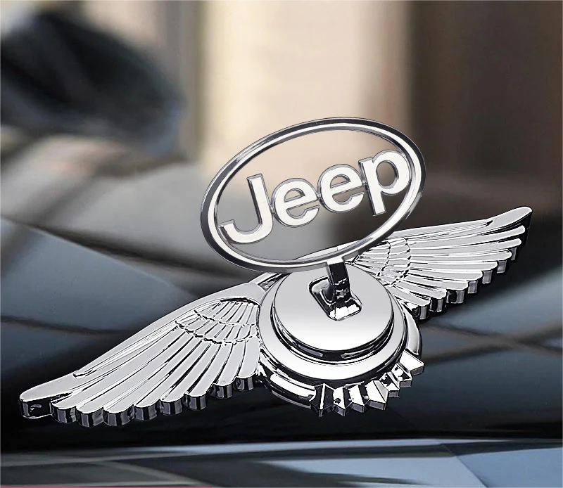 Motorkapembleem met autologo