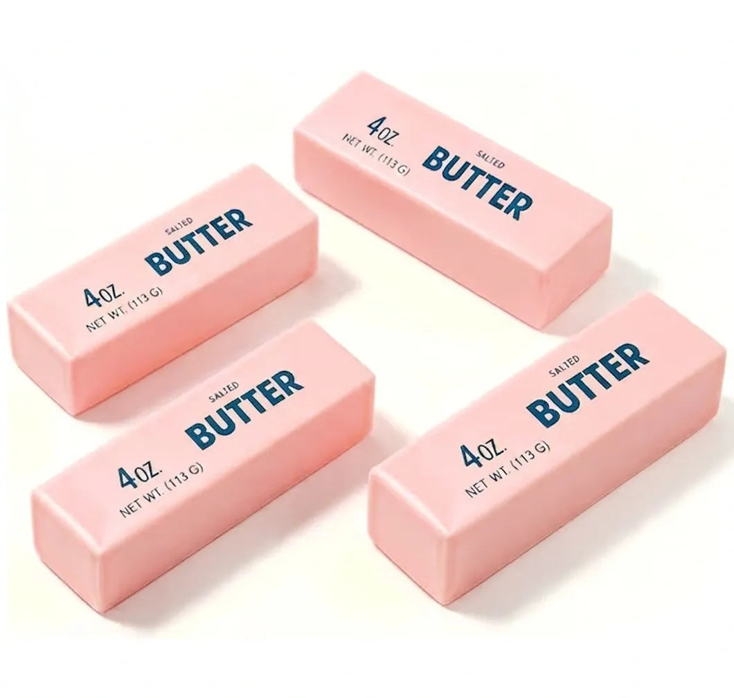 Set van 4 Boter Squishys