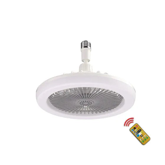 2 in 1 plafondventilator met LED lamp en afstandsbediening