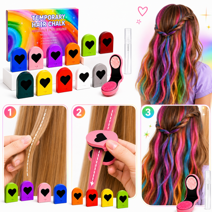 ColorPop uitwasbaar haarkrijt set van 12 kleuren