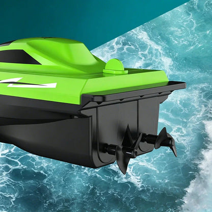 2,4 GHz supersnelle RC-raceboot met dubbele motoren