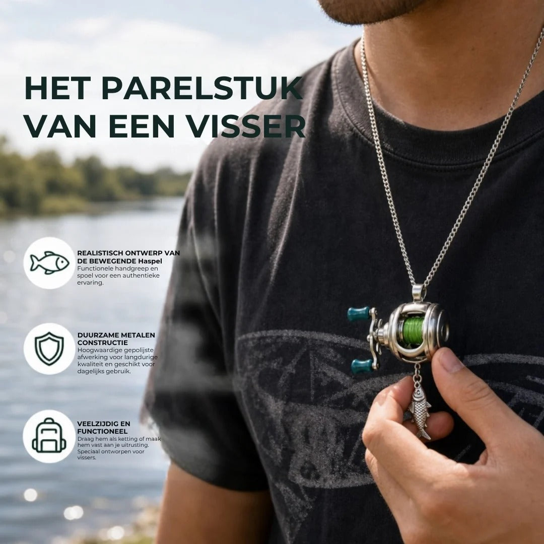 Ketting met Miniatuur Vishengel