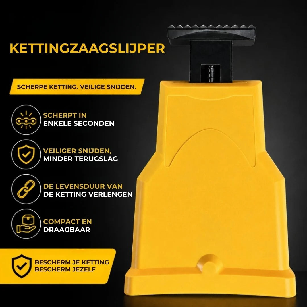 Kettingzaagslijper met 5 Slijpstenen