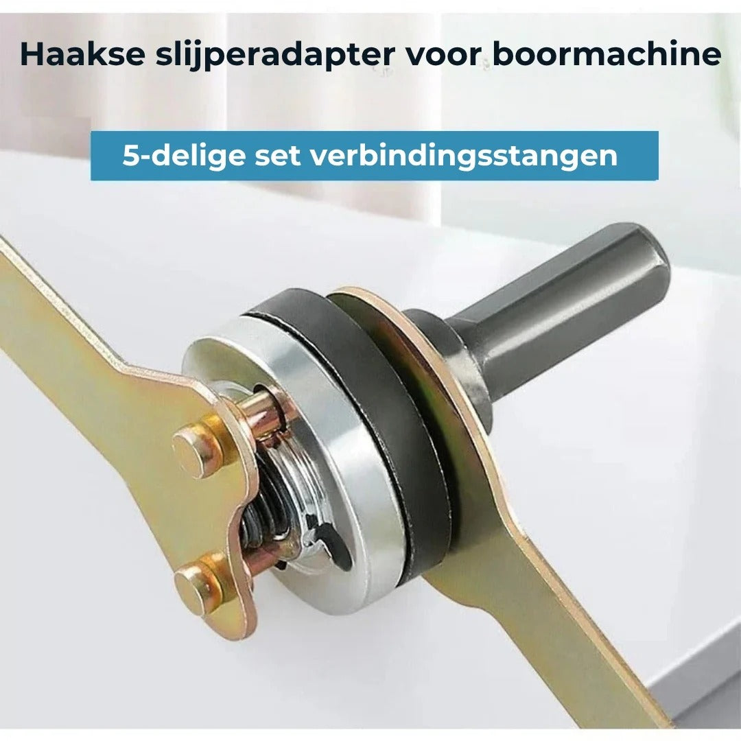 Boormachine Ombouwset voor Slijpen